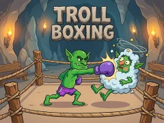 لعبة Troll Boxing على الانترنت
