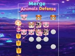 لعبة Merge Animals Defence على الانترنت
