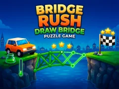 لعبة Bridge Rush - Draw Bridge Puzzle Game على الانترنت