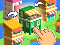 لعبة Crafty Town Merge City على الانترنت