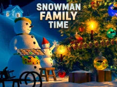 لعبة Snowman Family Time على الانترنت