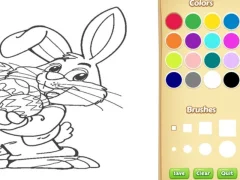 لعبة Easter Bunny Coloring Book for Kids على الانترنت