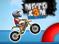 لعبة Moto X3M  Pool Party على الانترنت
