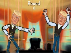 لعبة Trump the Puppet على الانترنت