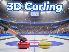 لعبة 3D Curling على الانترنت