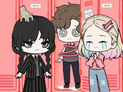 لعبة School Style Dress Up على الانترنت