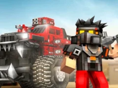 لعبة Blocky Cars: Car Battle على الانترنت