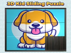 لعبة 3D Kid Sliding Puzzle على الانترنت