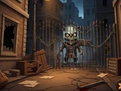 لعبة Terrifying Zombie Escape على الانترنت