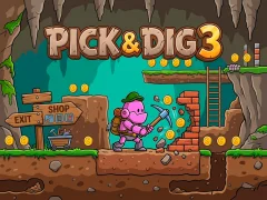 لعبة Pick & Dig 3 على الانترنت