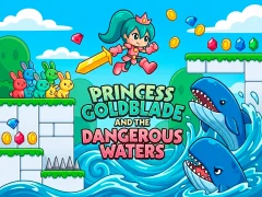 لعبة Princess Goldblade and the Dangerous Waters على الانترنت
