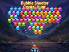 لعبة Bubble Shooter Crystal Hunt على الانترنت