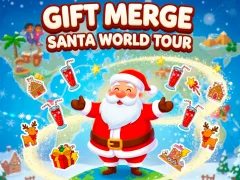 لعبة Gift Merge Santa World Tour على الانترنت