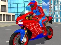لعبة Hero Stunt Spider Bike Simulator 3d 2 على الانترنت