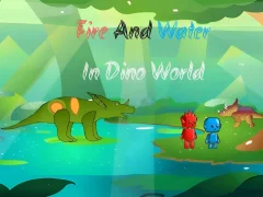 لعبة Fire And Water In Dino World على الانترنت