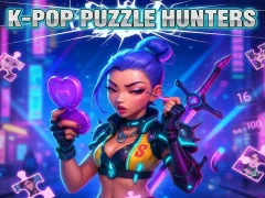 لعبة K-Pop Puzzle Hunters على الانترنت