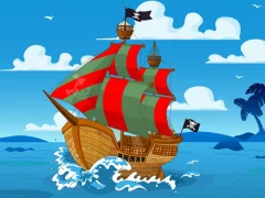 لعبة Pirate Ships Hidden على الانترنت