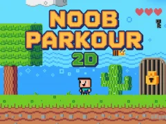 لعبة Noob Parkour 2D على الانترنت