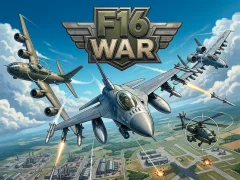لعبة F16 War على الانترنت