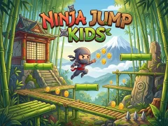 لعبة Ninja Jump Kids على الانترنت