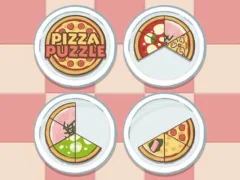لعبة Pizza Puzzle على الانترنت