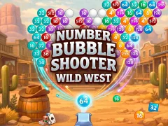 لعبة Number Bubble Shooter Wild West على الانترنت