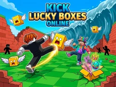 لعبة Kick Lucky Boxes Online على الانترنت