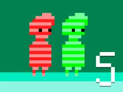 لعبة Red And Green 5 على الانترنت