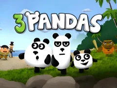 لعبة 3 Pandas HTML5 على الانترنت