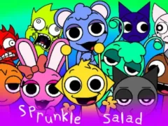 لعبة Sprunkle Salad على الانترنت