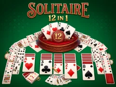 لعبة Solitaire 12 in 1 على الانترنت