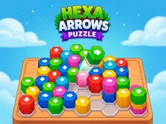 لعبة Hexa Arrows Puzzle على الانترنت