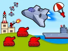 لعبة Bomber Plane: 2D Air Strike على الانترنت