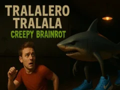لعبة Tralalero Tralala Creepy Brainrot على الانترنت