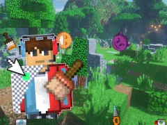 لعبة Draw a skin for Mineblock with physics على الانترنت