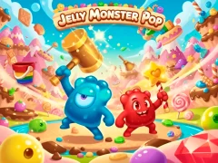لعبة Jelly Monster Pop على الانترنت