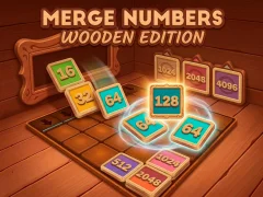 لعبة Merge Numbers Wooden Edition على الانترنت