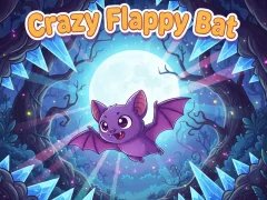 لعبة Crazy Flappy Bat على الانترنت