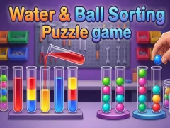 لعبة Water & Ball Sorting Puzzle game على الانترنت