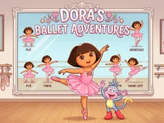 لعبة Dora's Ballet Adventures على الانترنت