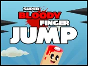 لعبة Super Bloody Finger Jump على الانترنت