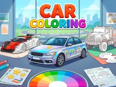 لعبة Car Coloring على الانترنت
