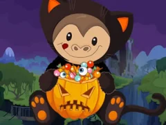 لعبة Halloween Monkey Jumper على الانترنت