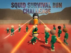 لعبة Squid Survival Run Challenge على الانترنت