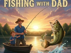 لعبة Fishing with Dad على الانترنت
