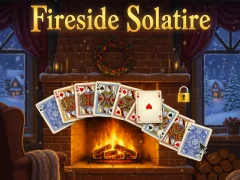 لعبة Fireside Solitaire على الانترنت