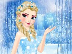 لعبة Ice Queen Winter Fashion على الانترنت