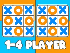 لعبة Tic Tac Toe 1-4 Player على الانترنت