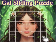 لعبة Gal Sliding Puzzle على الانترنت