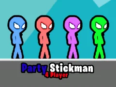 لعبة Party Stickman 4 Player على الانترنت